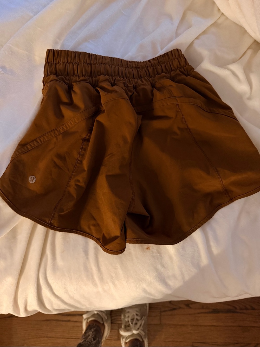lululemon athletica Women's Chestnut Brown Athletic Shorts